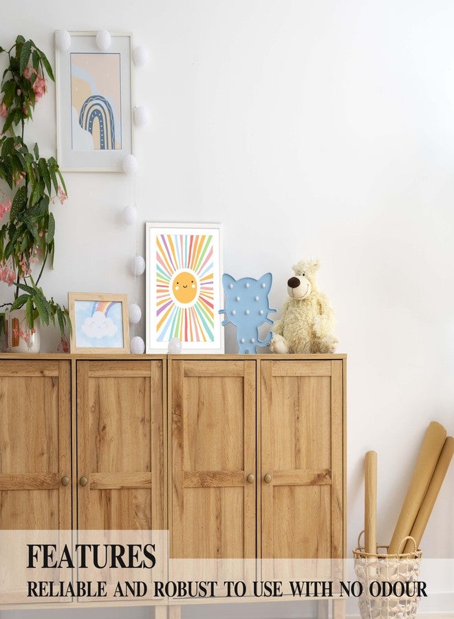 patcate Boho Sun Sunshine Wall Art Hanging Decor, Nursery Therapy Office Colorful Wood Decor, Counseling Office Must Haves Kids Room Decor (A09) - Image 4